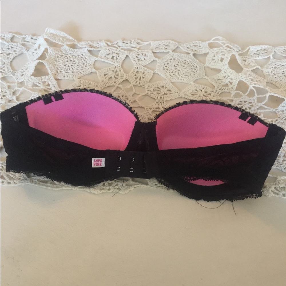 Victoria Secret Pink Strapless Bra!! - Picture 2 of 3